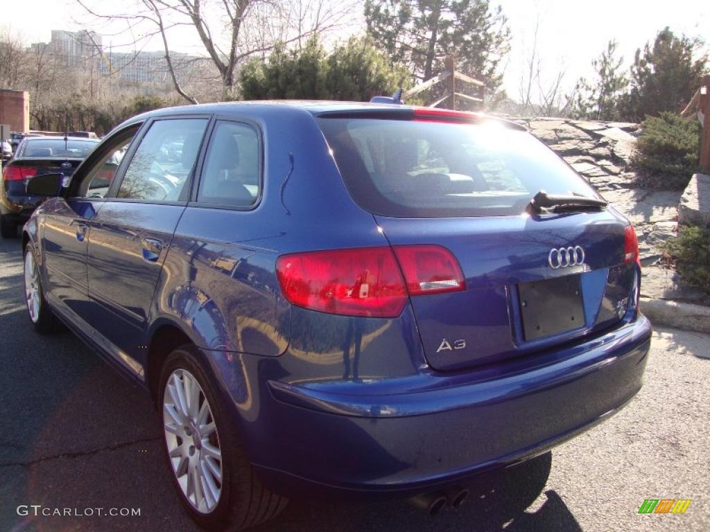 2006 A3 2.0T - Ocean Blue Pearl / Beige photo #5