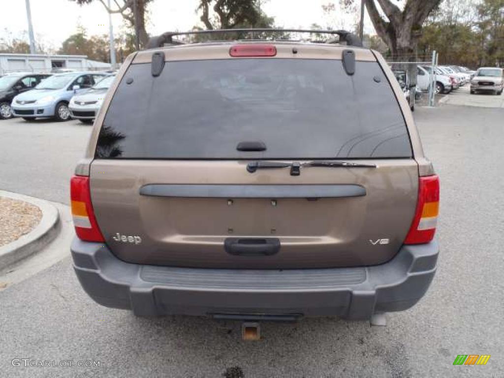 Woodland Brown Satin Glow 2001 Jeep Grand Cherokee Laredo 4x4 Exterior Photo #42381605