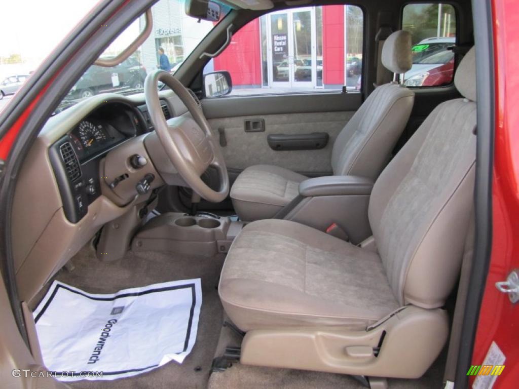 Oak Interior 2000 Toyota Tacoma V6 PreRunner Extended Cab Photo #42381663