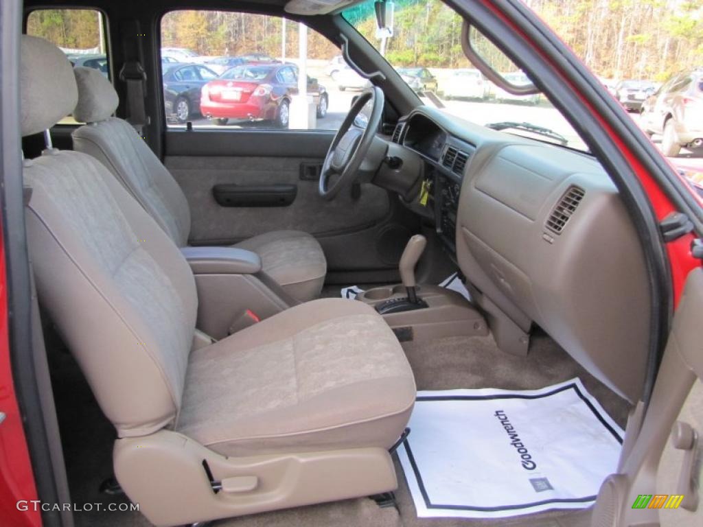 Oak Interior 2000 Toyota Tacoma V6 PreRunner Extended Cab Photo #42381688