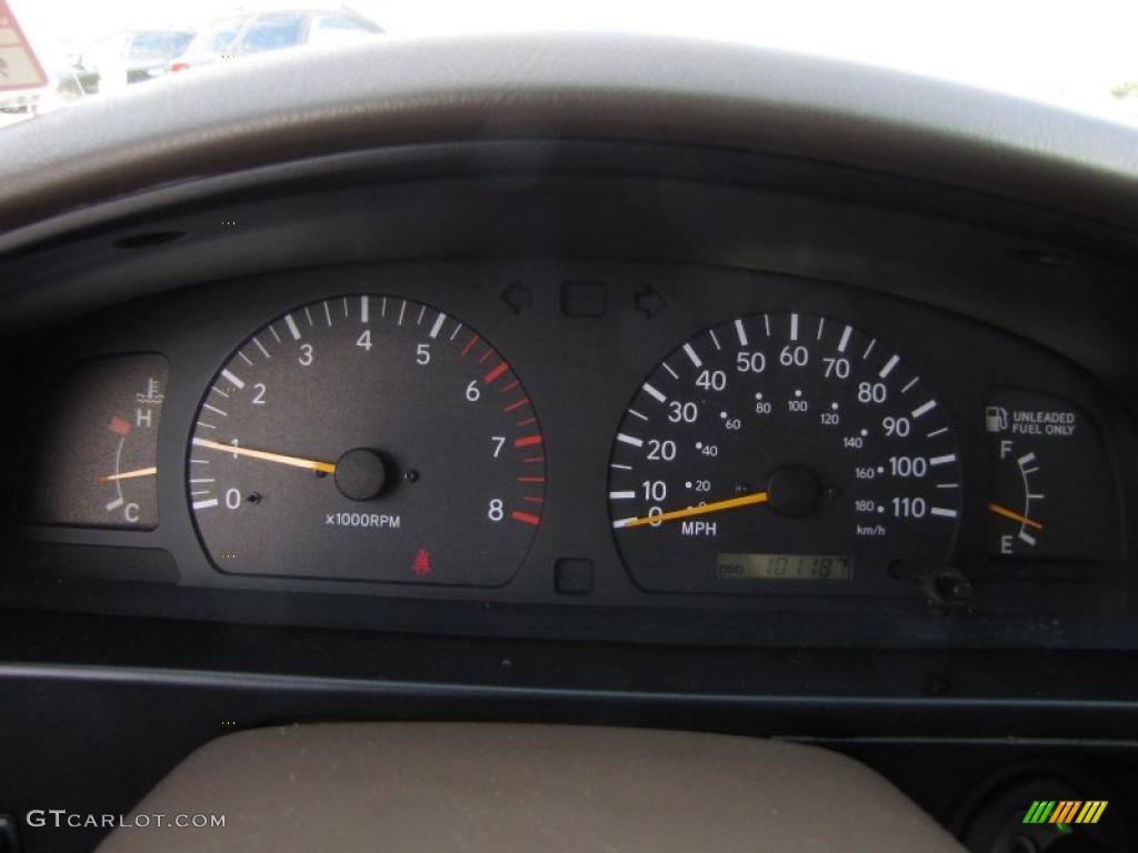 2000 Toyota Tacoma V6 PreRunner Extended Cab Gauges Photo #42381741