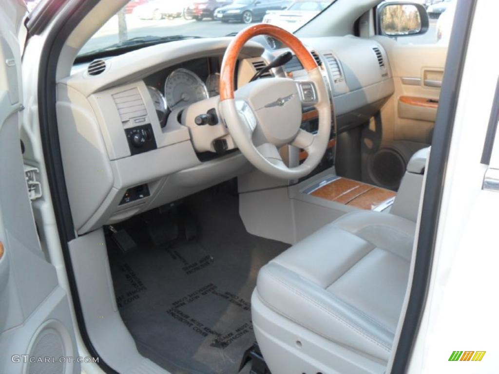 2008 Chrysler Aspen Limited Dark Slate Gray/Light Slate Gray Dashboard Photo #42382851