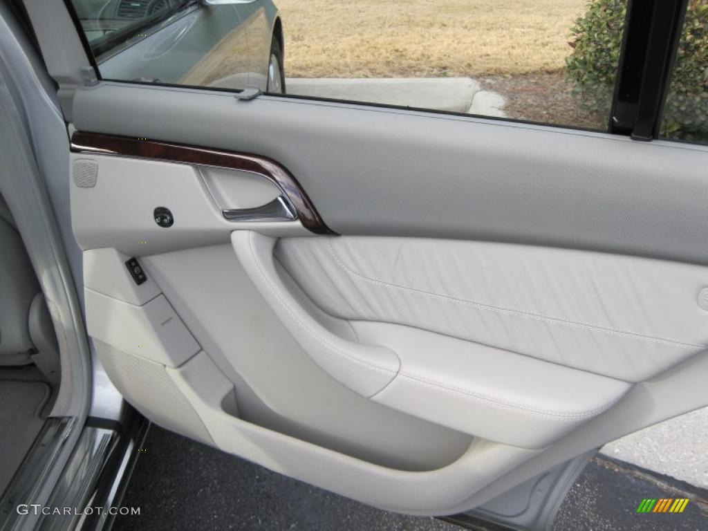 2005 Mercedes-Benz S 500 4Matic Sedan Ash Door Panel Photo #42382991