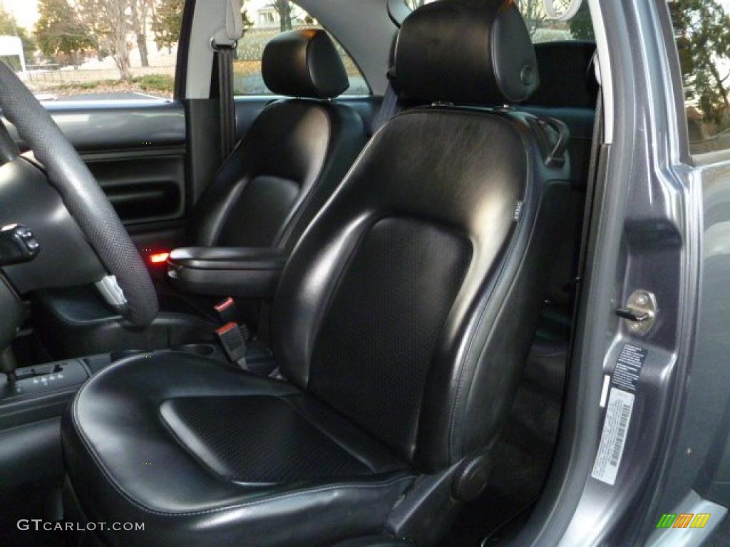 Black Interior 2006 Volkswagen New Beetle 2.5 Coupe Photo #42383975