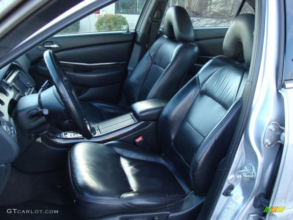 Ebony Interior 2003 Acura TL 3.2 Type S Photo #42384079