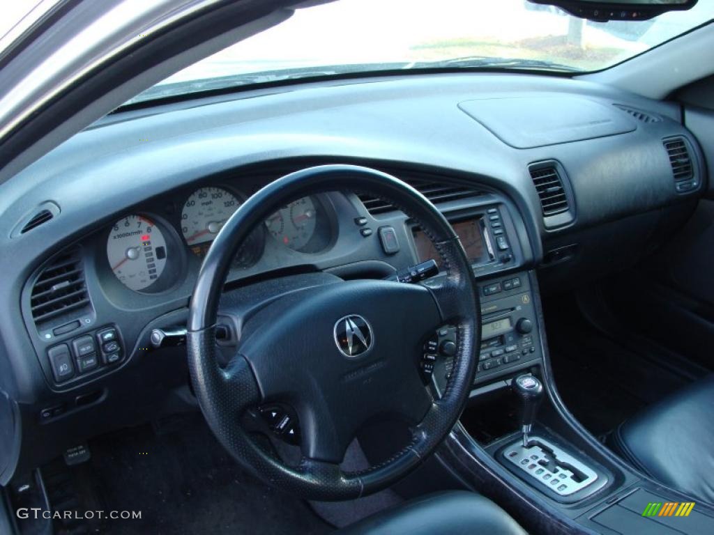 2003 Acura TL 3.2 Type S Ebony Dashboard Photo #42384099