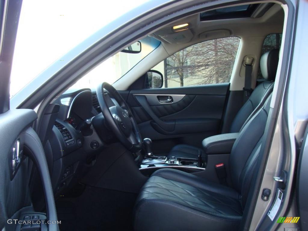 Graphite Interior 2010 Infiniti FX 35 AWD Photo #42385191