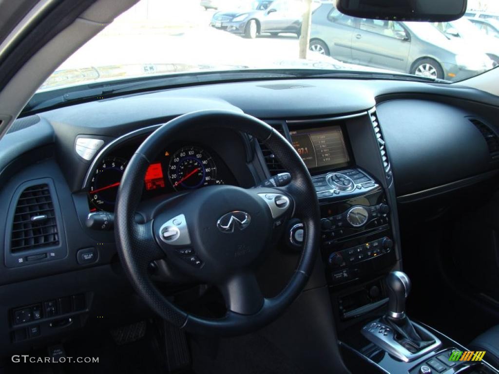 2010 Infiniti FX 35 AWD Graphite Dashboard Photo #42385237