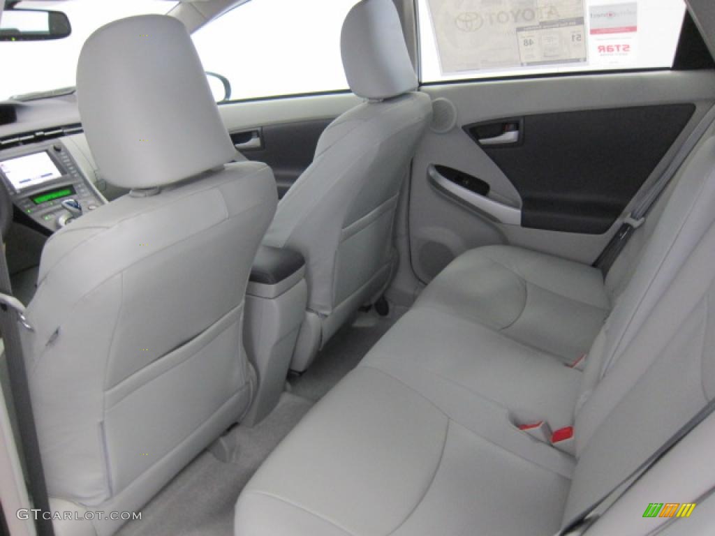 Misty Gray Interior 2011 Toyota Prius Hybrid II Photo #42385791