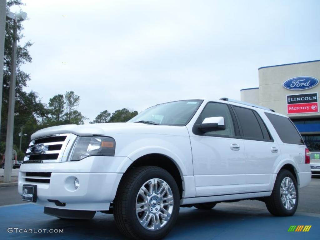 2011 Expedition Limited - Oxford White / Stone photo #1