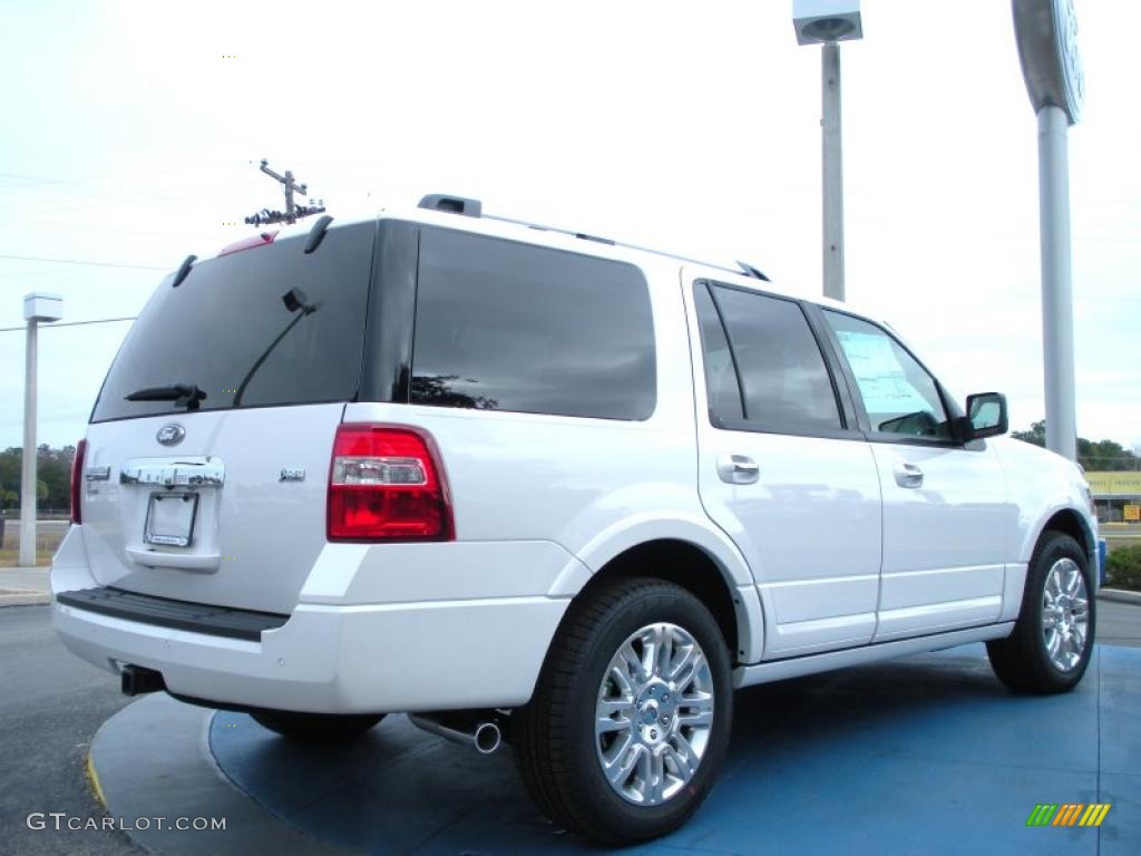 2011 Expedition Limited - Oxford White / Stone photo #3