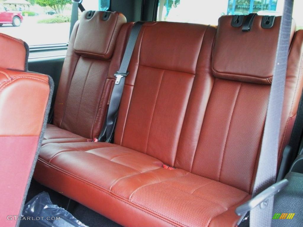 Chaparral Leather Interior 2011 Ford Expedition EL King Ranch Photo #42386219