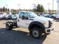 2011 Oxford White Ford F450 Super Duty XL Regular Cab 4x4 Chassis  photo #6