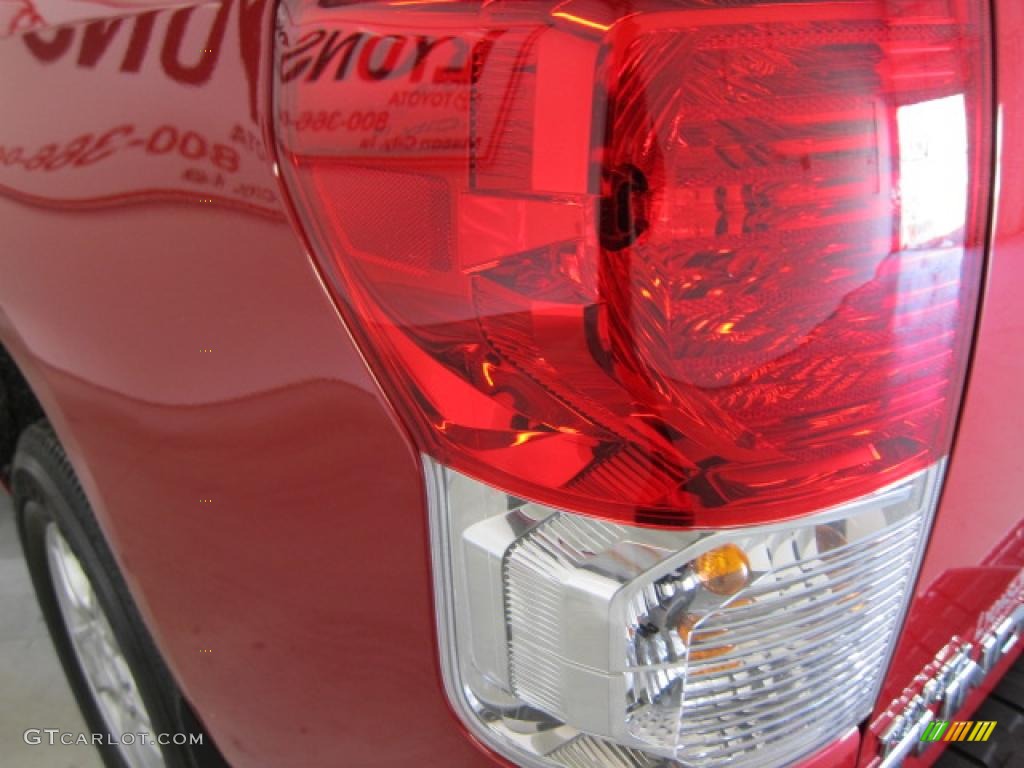 2011 Tundra SR5 Double Cab 4x4 - Barcelona Red Metallic / Graphite Gray photo #2