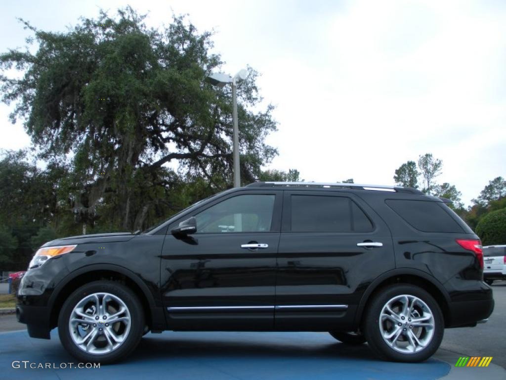 Tuxedo Black Metallic 2011 Ford Explorer Limited 4WD Exterior Photo #42386643