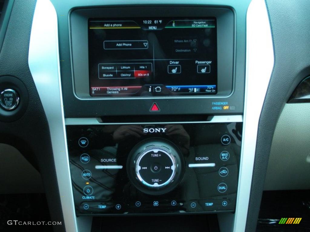 2011 Ford Explorer Limited 4WD Controls Photo #42386803