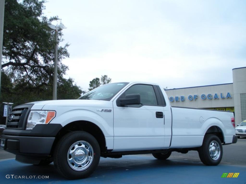 Oxford White 2011 Ford F150 XL Regular Cab Exterior Photo #42386919