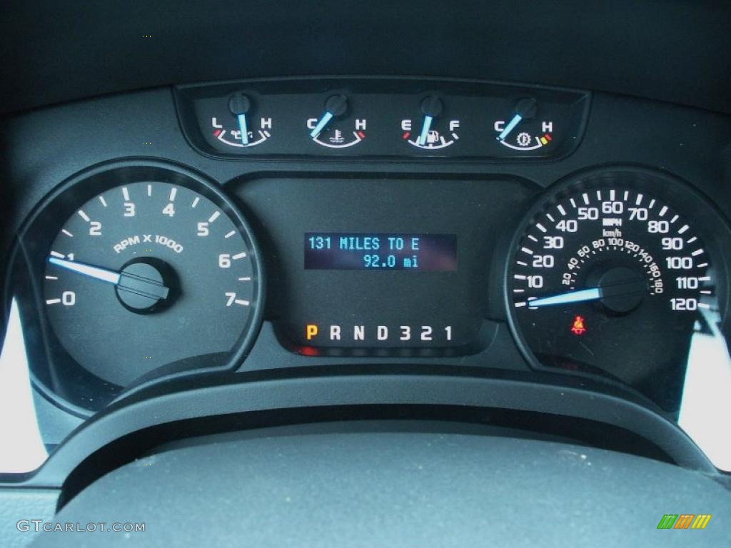 2011 Ford F150 XL Regular Cab Gauges Photo #42387011