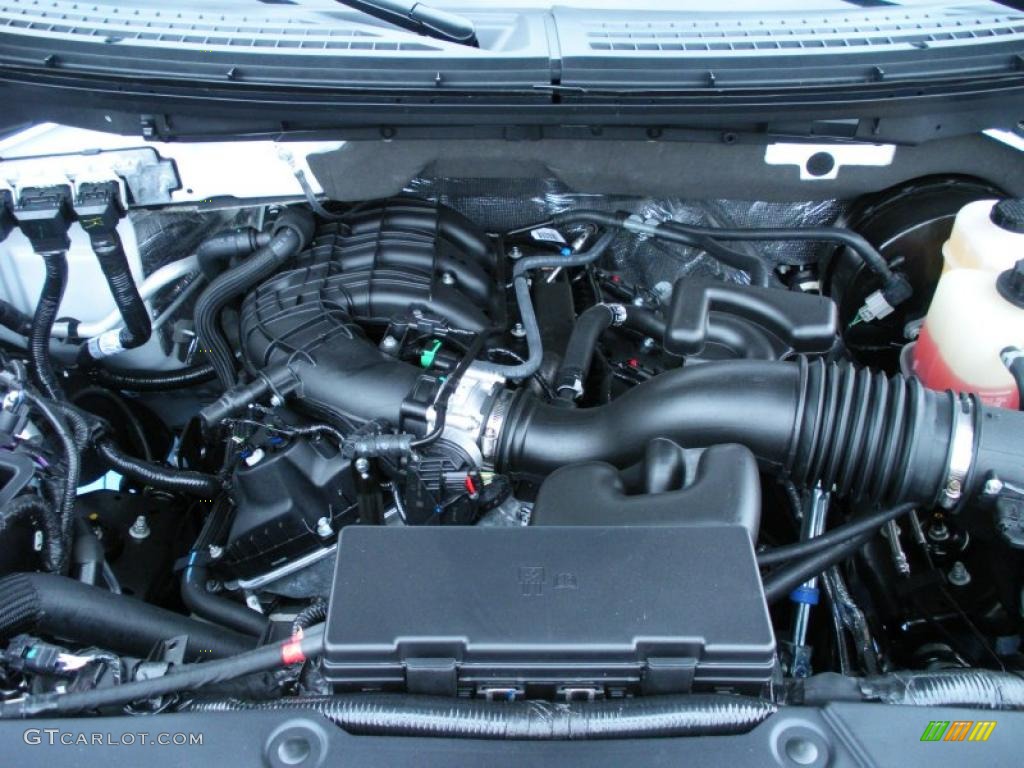 2011 Ford F150 XL Regular Cab 3.7 Liter Flex-Fuel DOHC 24-Valve Ti-VCT V6 Engine Photo #42387059
