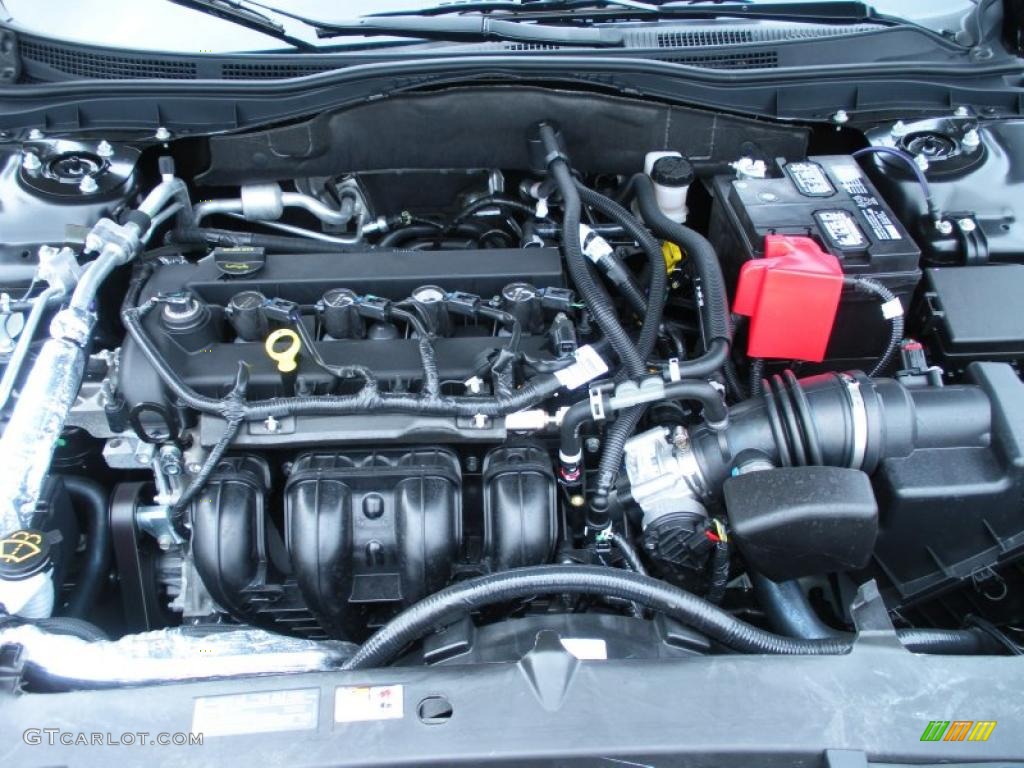 2011 Ford Fusion S 2.5 Liter DOHC 16-Valve VVT Duratec 4 Cylinder Engine Photo #42387267