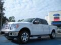 2011 Oxford White Ford F150 Lariat SuperCrew 4x4  photo #1