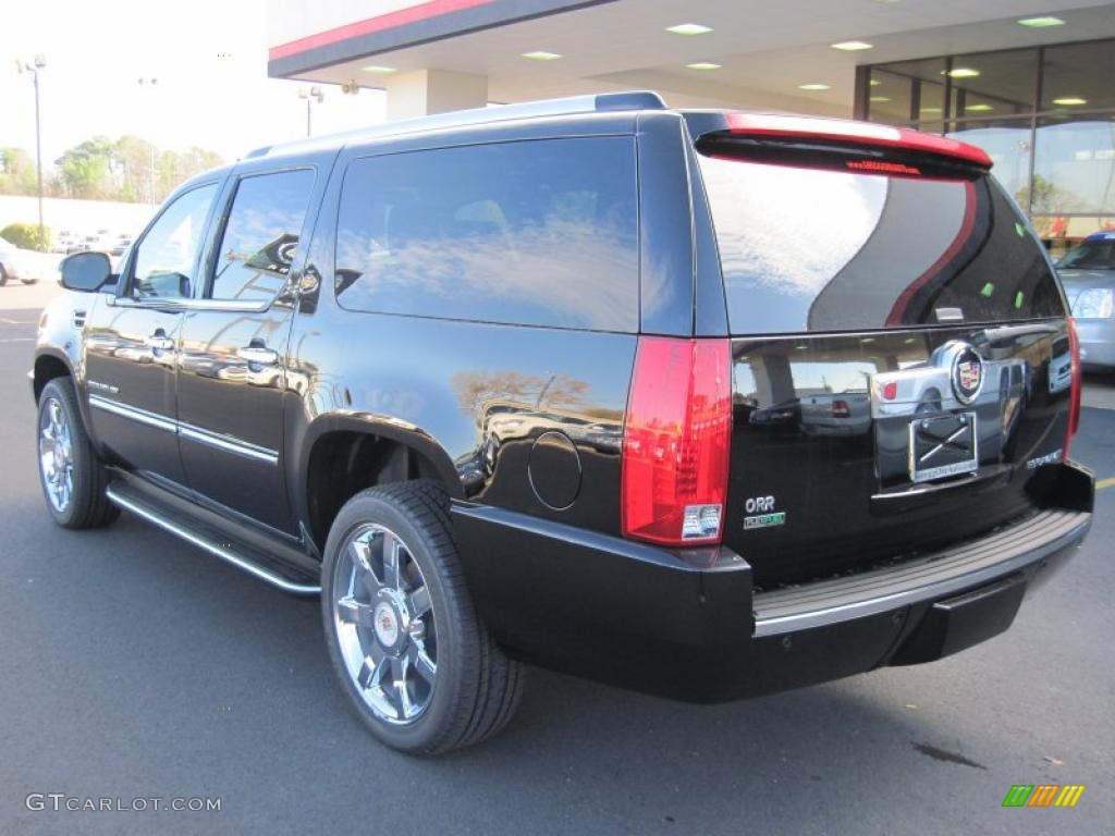 Black Raven 2011 Cadillac Escalade ESV Luxury AWD Exterior Photo #42388172
