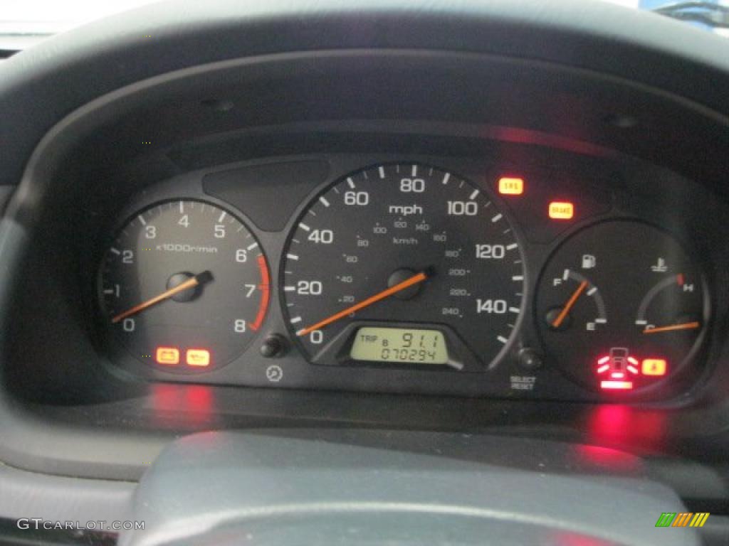 1999 Accord LX Sedan - Satin Silver Metallic / Lapis Blue photo #22