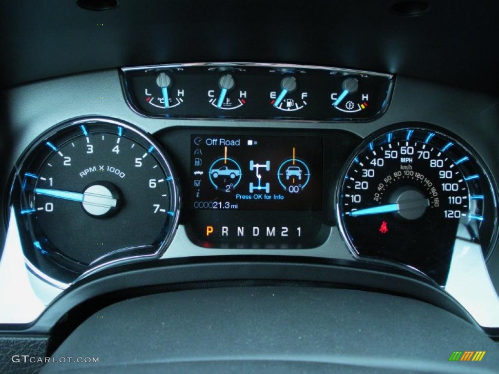 2011 Ford F150 Limited SuperCrew Gauges Photo #42388295