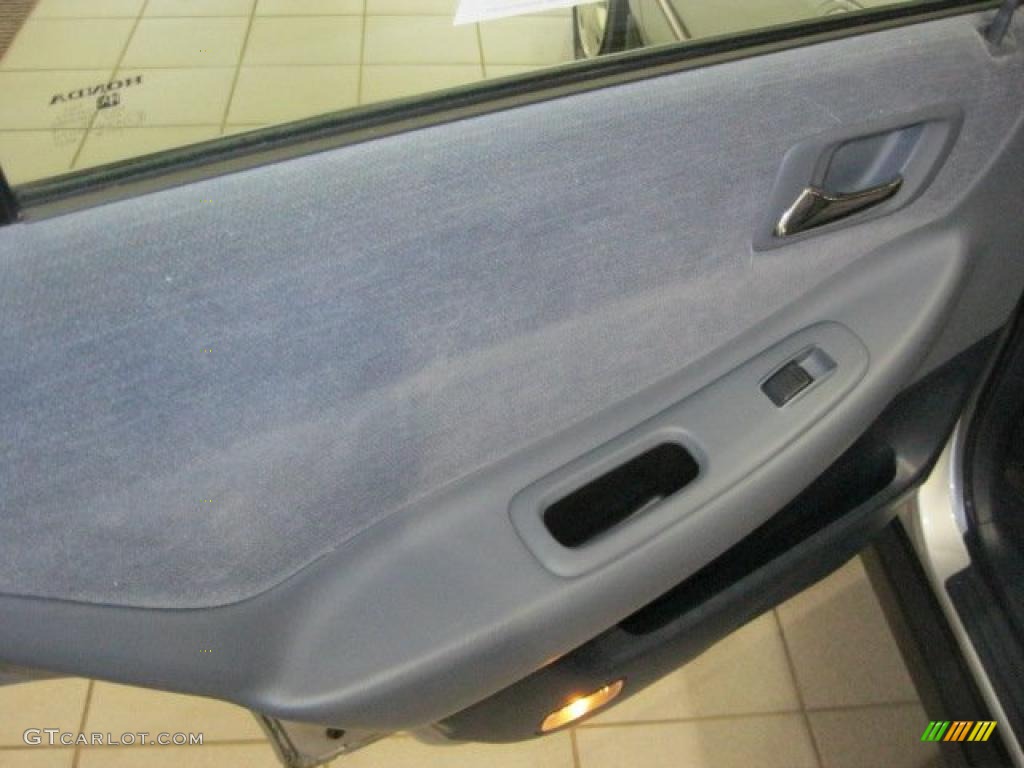 1999 Accord LX Sedan - Satin Silver Metallic / Lapis Blue photo #29