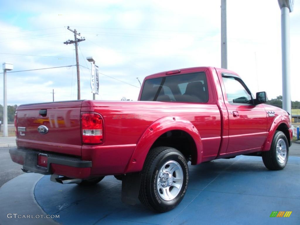 Redfire Metallic 2008 Ford Ranger Sport Regular Cab Exterior Photo #42388435
