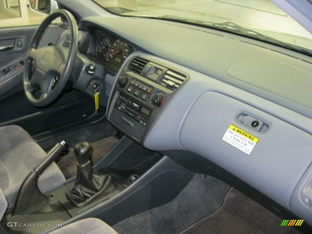1999 Accord LX Sedan - Satin Silver Metallic / Lapis Blue photo #35