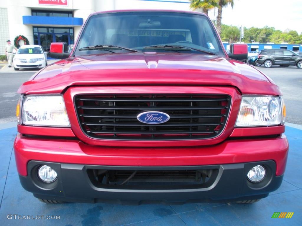 Redfire Metallic 2008 Ford Ranger Sport Regular Cab Exterior Photo #42388483