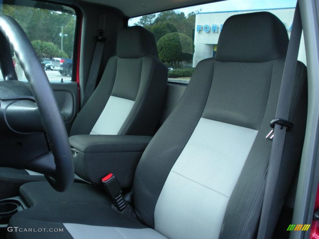 Medium Dark Flint Interior 2008 Ford Ranger Sport Regular Cab Photo #42388595