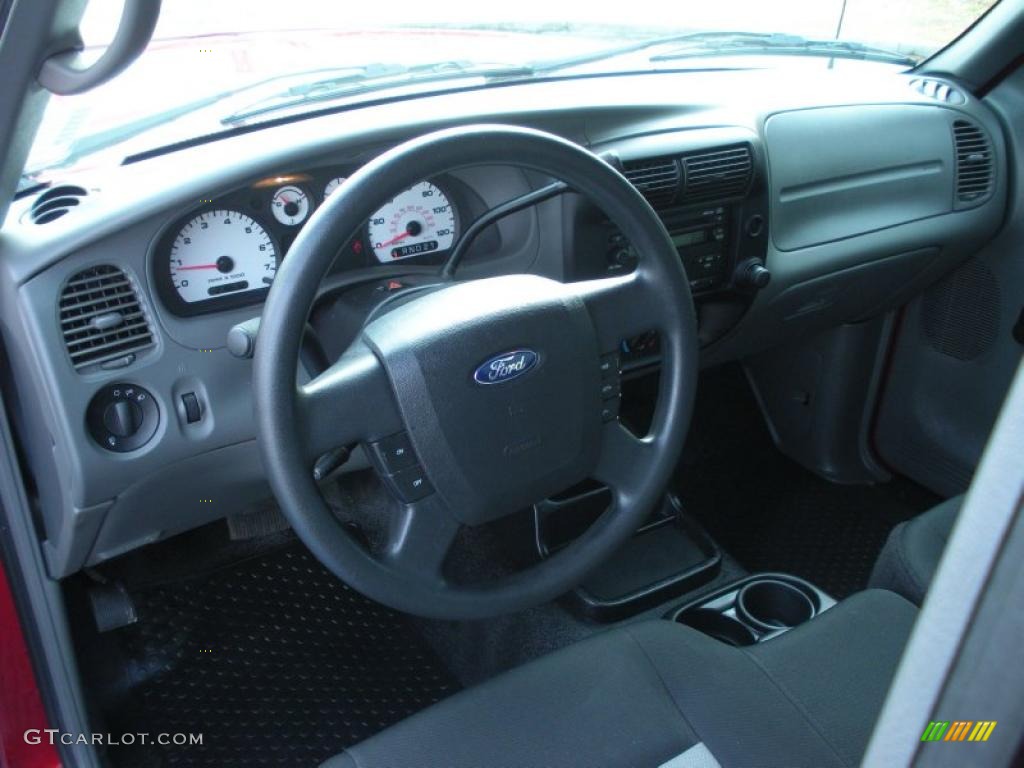 Medium Dark Flint Interior 2008 Ford Ranger Sport Regular Cab Photo #42388643