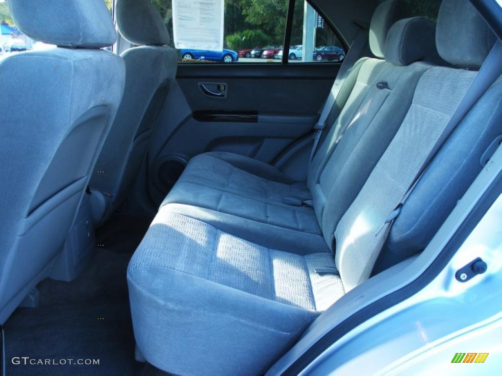 Gray Interior 2008 Kia Sorento EX Photo #42388971