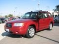 2008 Garnet Red Pearl Subaru Forester 2.5 X  photo #3