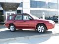 2008 Garnet Red Pearl Subaru Forester 2.5 X  photo #8