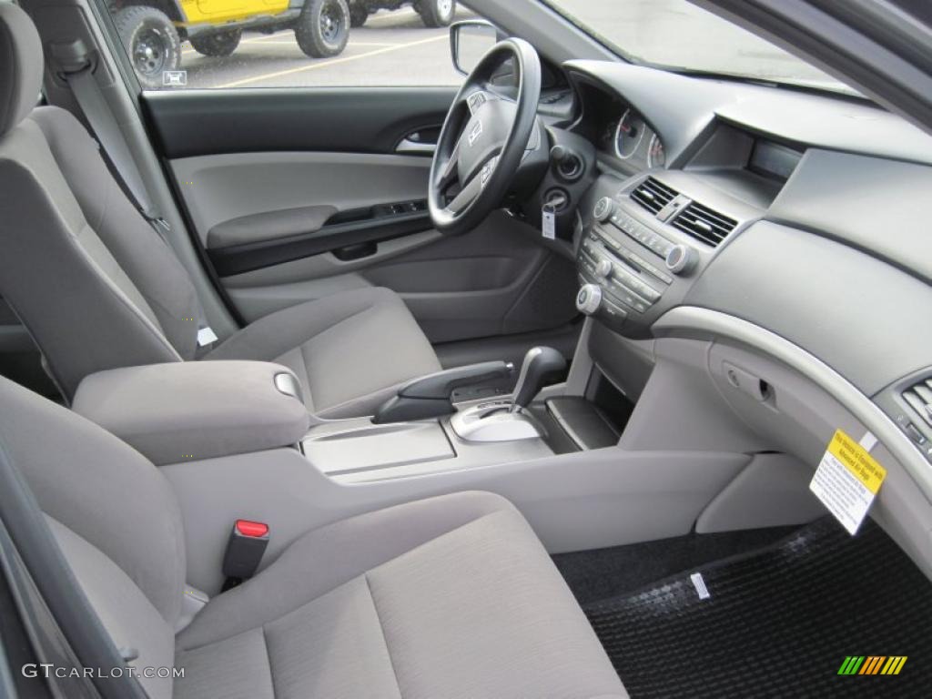 Gray Interior 2011 Honda Accord LX-P Sedan Photo #42389659