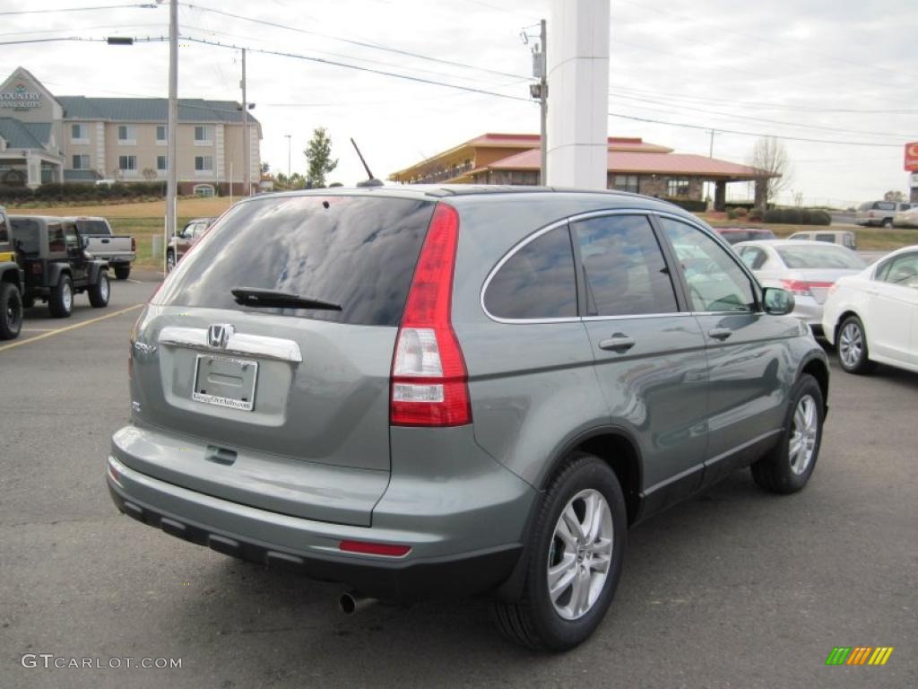 2011 CR-V EX-L - Opal Sage Metallic / Ivory photo #5