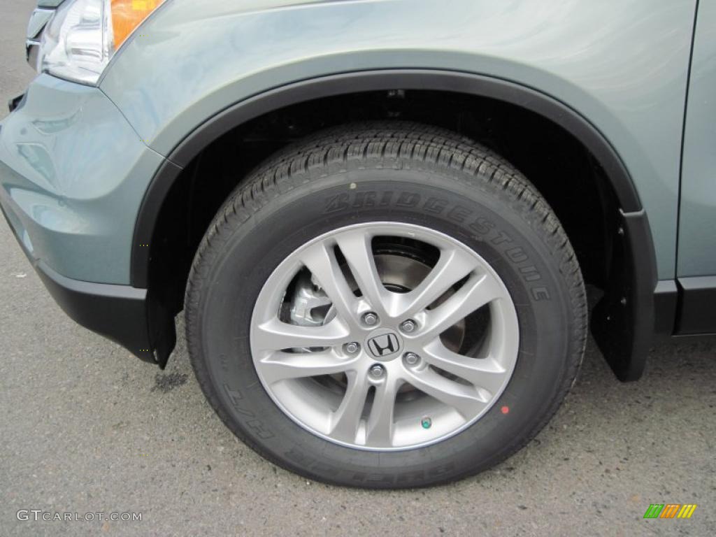 2011 CR-V EX-L - Opal Sage Metallic / Ivory photo #9