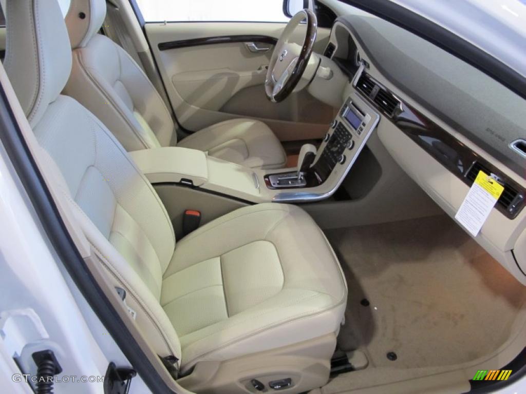 Sandstone Beige Interior 2011 Volvo S80 3.2 Photo #42390307