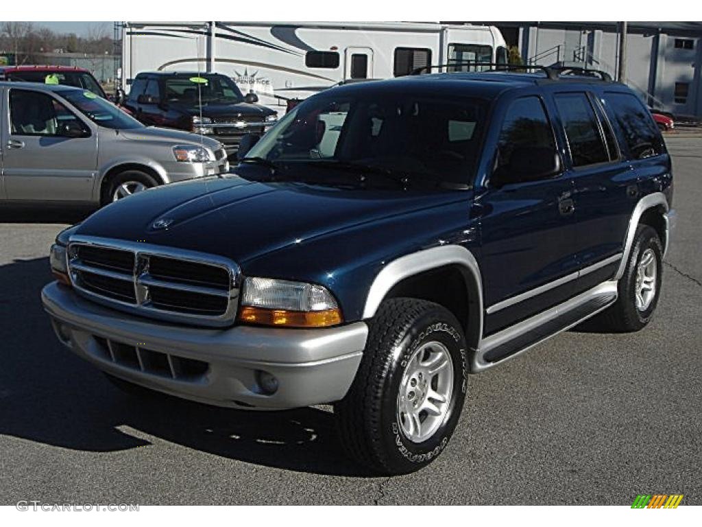 2003 Durango SLT 4x4 - Patriot Blue Pearlcoat / Dark Slate Gray photo #1