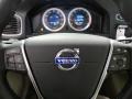 2011 Volvo S60 Soft Beige/Sandstone Interior Steering Wheel Photo