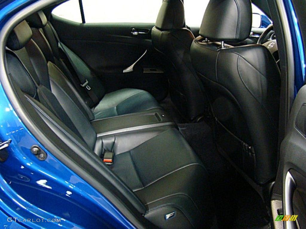 Black Interior 2008 Lexus IS F Photo #42391403