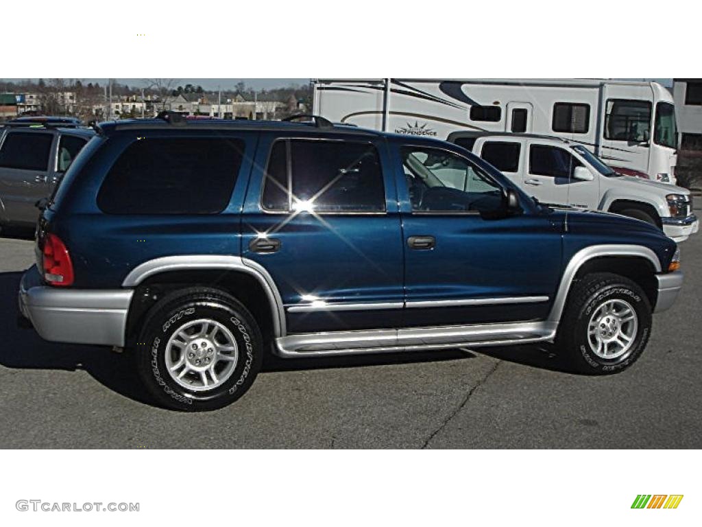 Patriot Blue Pearlcoat 2003 Dodge Durango SLT 4x4 Exterior Photo #42391663
