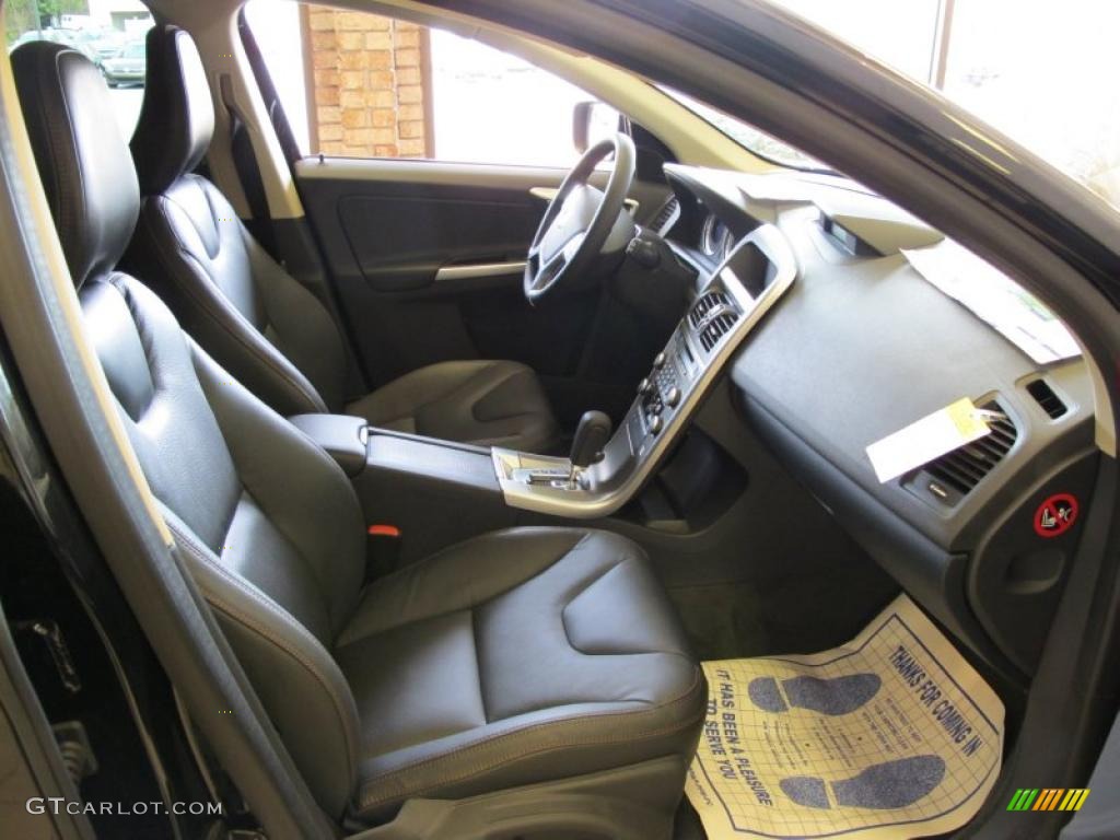 Anthracite Black Interior 2011 Volvo XC60 T6 AWD Photo #42391995