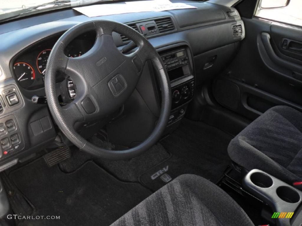 Dark Gray Interior 2000 Honda CR-V LX Photo #42392591