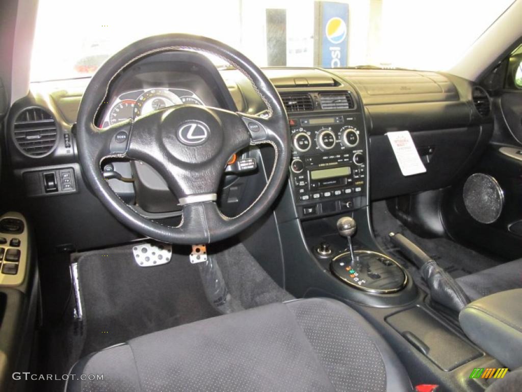 2004 Lexus IS 300 Black Dashboard Photo #42393231