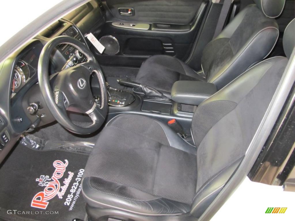 Black Interior 2004 Lexus IS 300 Photo #42393253
