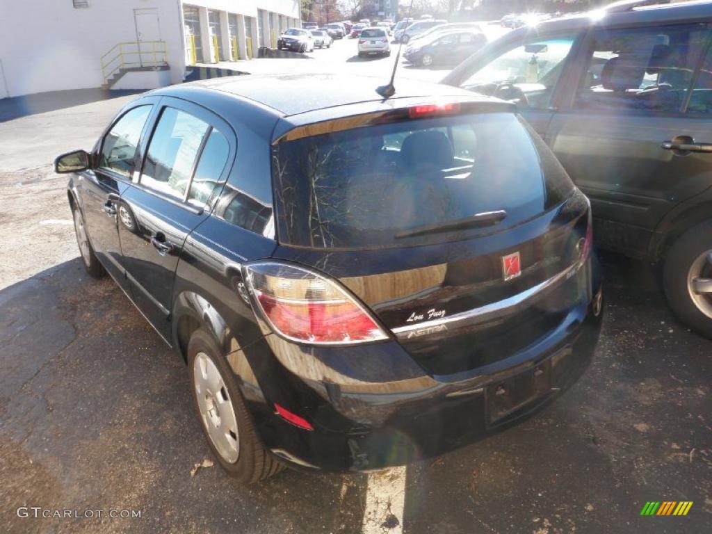 2008 Astra XE Sedan - Black Sapphire / Charcoal photo #4